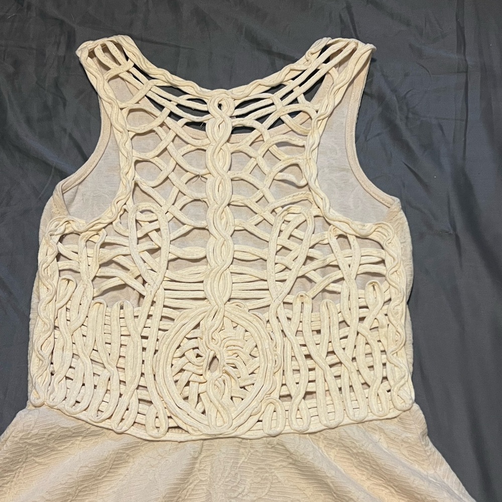 🎈🦋HP!!🦋 Free People | Caged Back Peplum Top - Picture 3 of 10